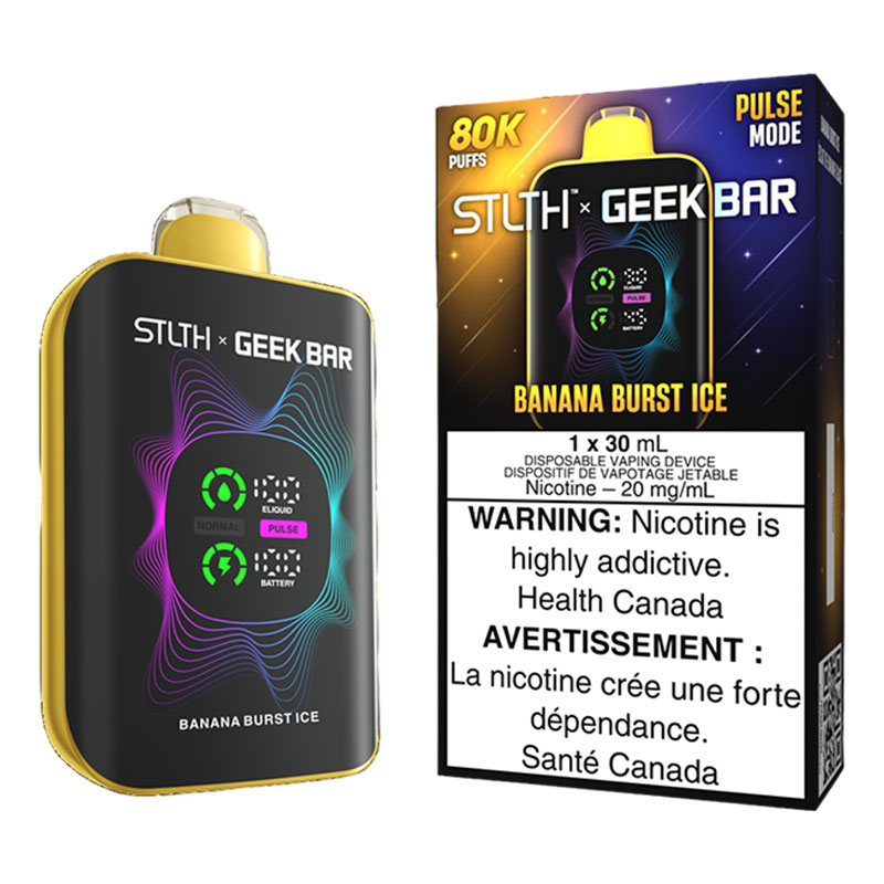 STLTH x Geek Bar 80K — Banana Burst Ice