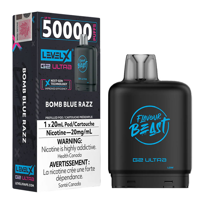 Level X G2 Ultra 50K — Bomb Blue Razz